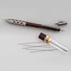 PENTEL Graph Gear 800 Mechanical Pencil for Drafting with Refill and Small Eraser Brown 0.3mm