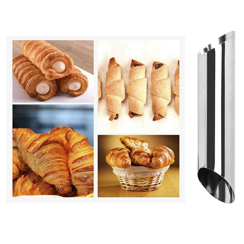 6/12/15 Pcs Cannoli Forms Cake Horn Mold Stainless Steel Cannoli Tubes Shells Cream Horn Mould Pastry Baking Mold