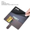 For Samsung Galaxy S21 FE 5G Case Genuine Split Leather Phone Cover with Wallet Stand