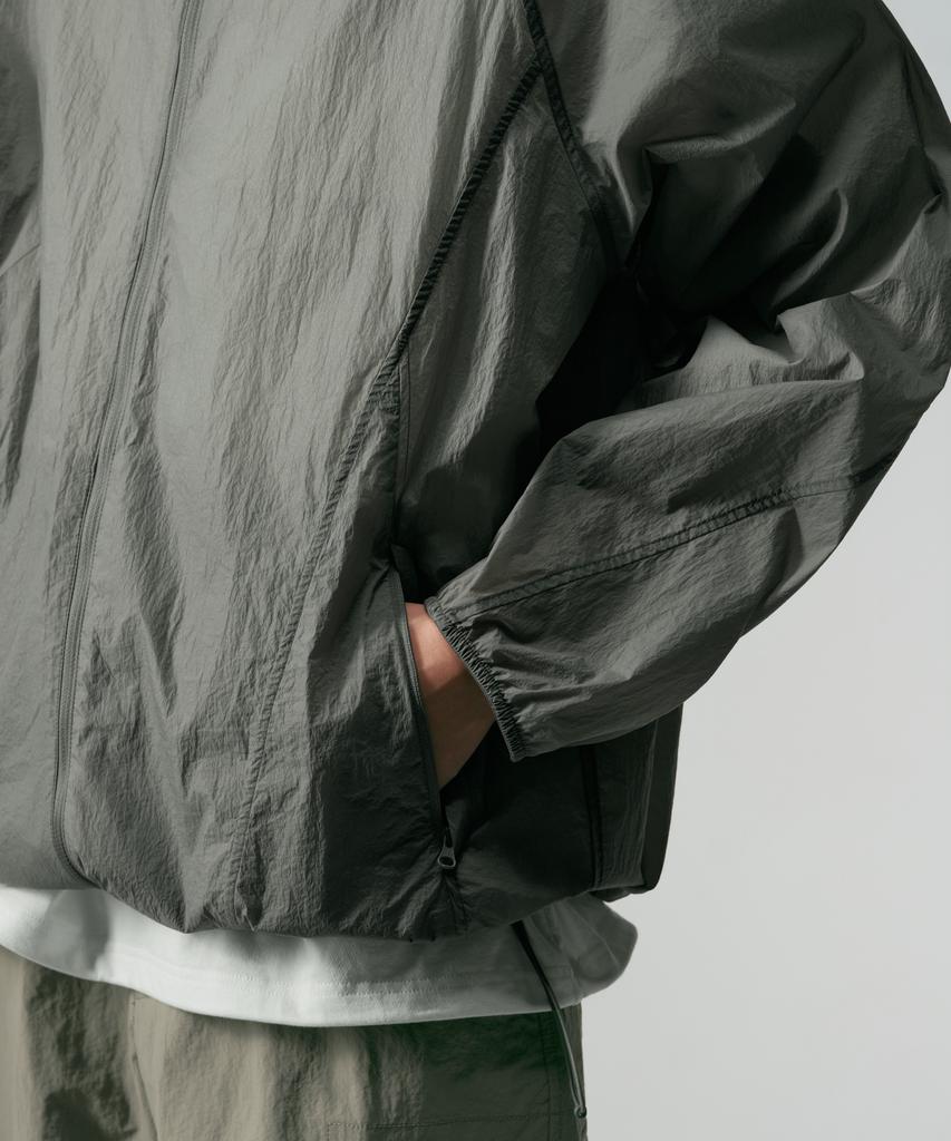 Musinsa Standard [City Leisure] Sheer Windbreaker Jacket [Light Khaki Grey]