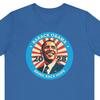 Barack Obama 2028 uniseks t-shirt, Obama Voor President 2028, Breng Hoop Terug tee, President Obama Illustratie, Progressieve Hoop