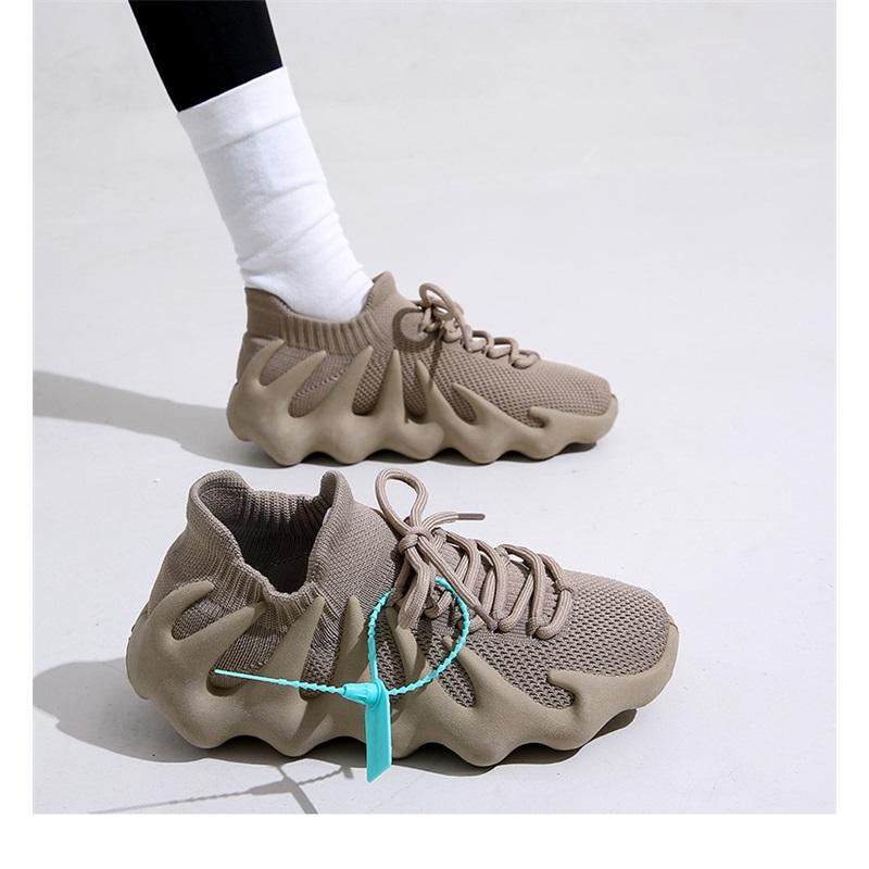 Lightweight Breathable Sports Sneakers For Men High Elasticity Running Shoes
