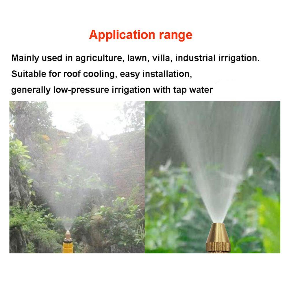 1/2 inch full copper fine water gardening lawn atomization sprayer irrigation tools nozzle
