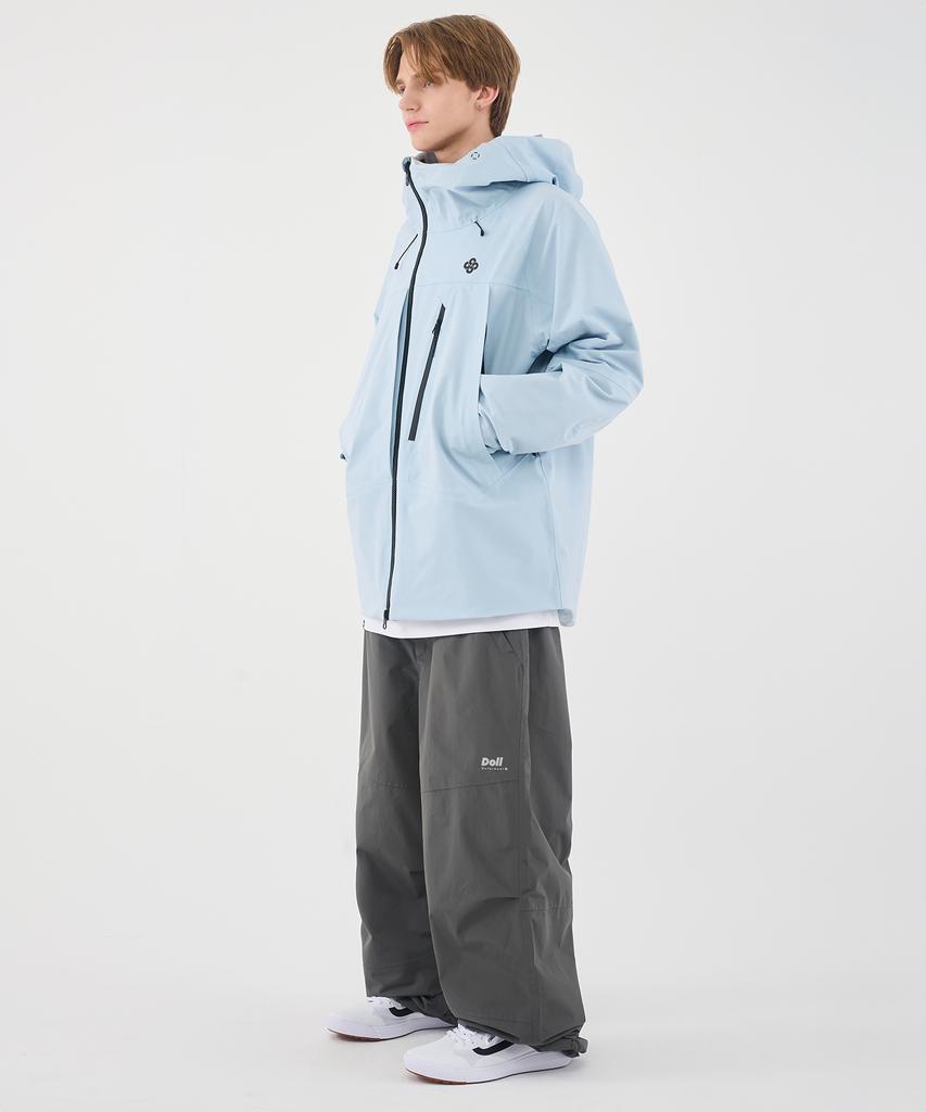 Dolauteoweeo 2526 Regular Pants Gray Unisex