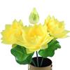 Fake Flower For Wedding Garden Lotus Silk Water Lily