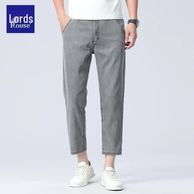 Jeans Tencel Amples Rafraîchissants pour Homme LUOZI