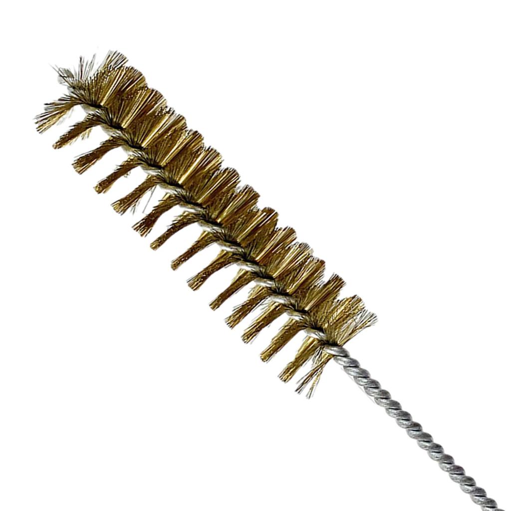 Copper Bristles Pipe Cleaner Brush Drain Brush Multifunctional Metal Wire Brush Flexible for Cylinder Bores Cleaning Durable