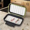 Waterproofs Plastic Fishing Tackle Box Double Sides Fishing Lure Fly Baits Box Fly Fishing Storage Case Easy To Carry