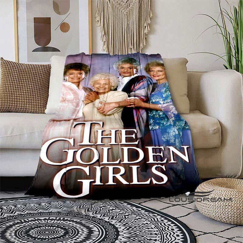 Classic Tv Throw Blanket Golden Girls Friend Ship Flannel Lightweight Plush Fuzzy Cozy Soft Blankets and Throws Custom Blankets2