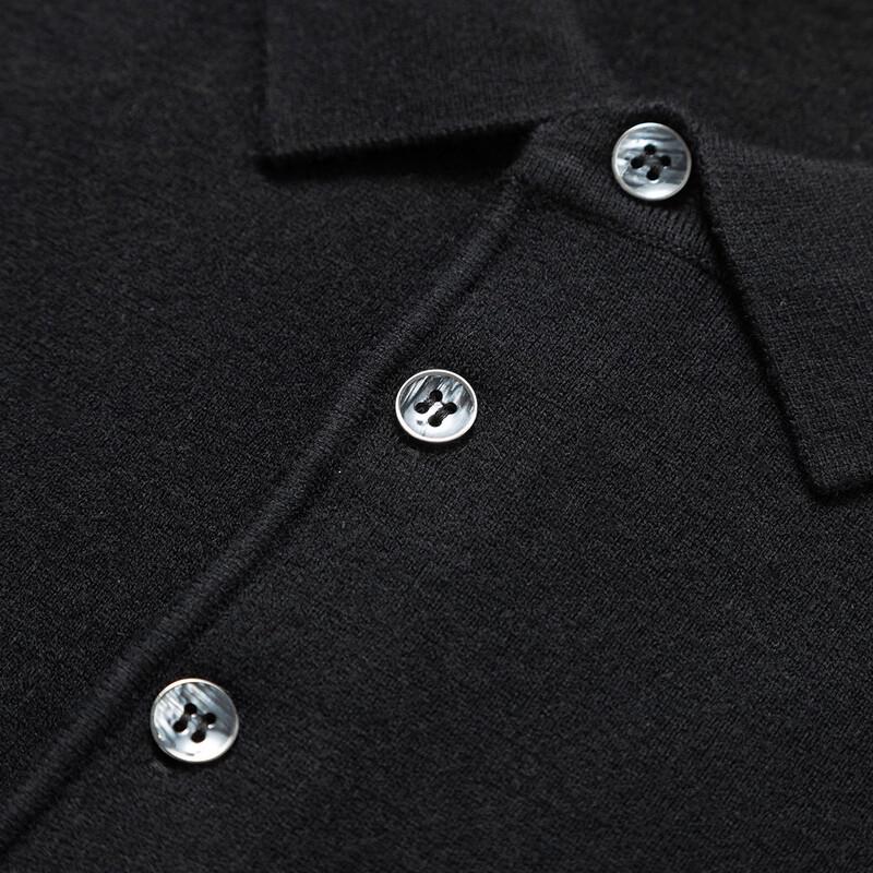 Jeep Men's Fall Knitted Polo Sweater