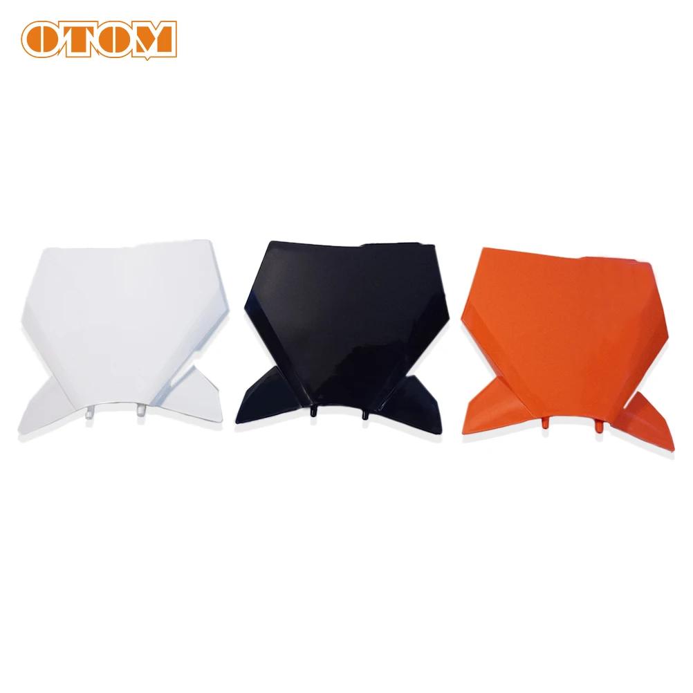 2023 Motocross Front Number Plate For KTM SX SXF XC XCF 125 250 300 350 450 Motorcycle Accessories Body Fairing Plastic Cover