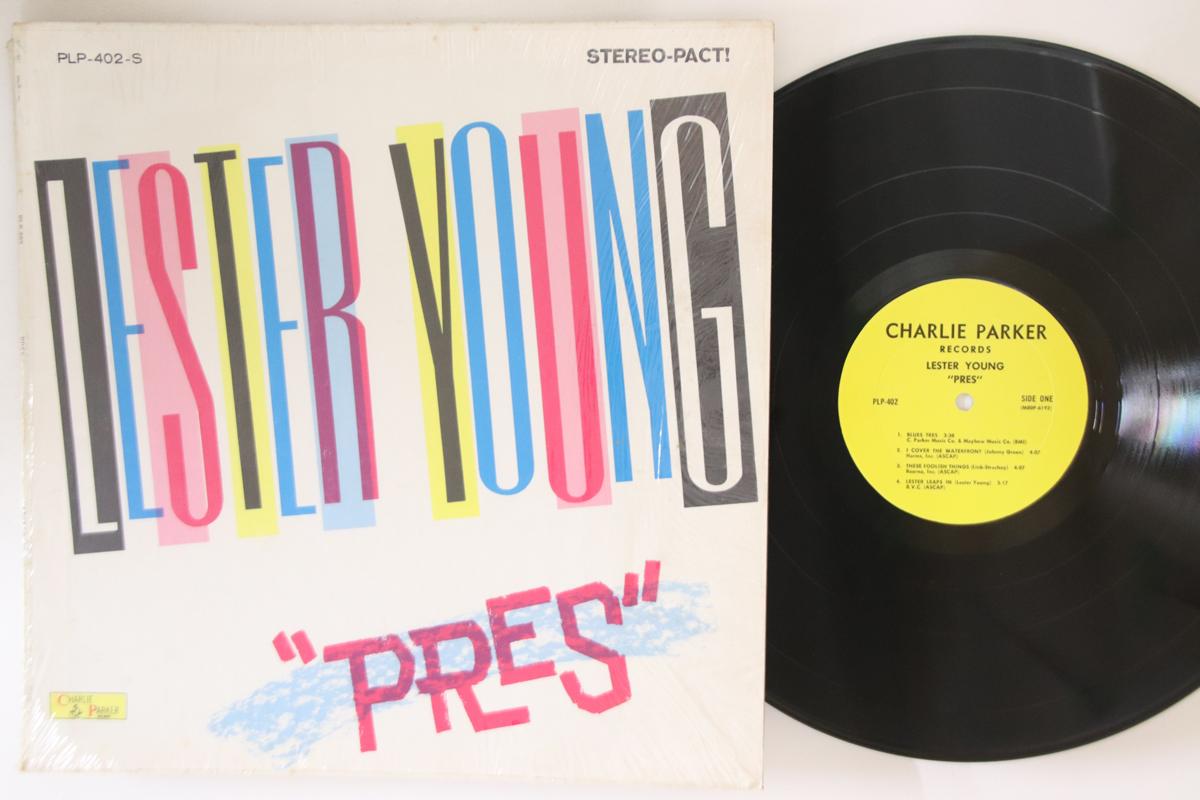 

LP Record LESTER YOUNG - Pres PLP402 CHARLIE PARKER 1961 US Jazz Used