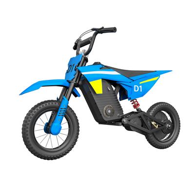 KIDDOWE D1 Children's Electric Bicycle 300W Motor 36V4AH Battery 25KM/H Top Speed 12 Inch Inflatable Tire Outdoor Play E-Bike