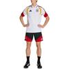 Adidas Germany 26 Tiro Color Block Zip Short Sleeve Soccer Jersey Men jerseys KB4479