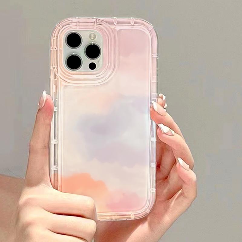 Watercolor Phone Case For Samsung A54 5g Case S23 A53 A24 A52 A34 A52S A32 A33 A23 A14 A13 A05 S22 S23 Ultra Clear Smile Cover