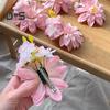 Simulated Flower Hair Clip Hawaiian Flower Decor Side Hair Pin Beach Vacation Photography Women Hair Accessories