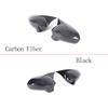 Para Seat Leon MK2 2008-2012 ABS Fibra de Carbono Accesorios de Cubierta para Espejo Retrovisor Lateral de Coche