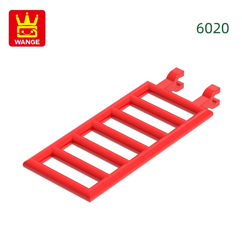 49Pcs/lot 6020 Ladder Construction Bricks MOC City Accessories Works With Blocks Kids Playthings Gift Idea Box