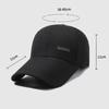 Baseball Cap Men's Sun Hat Sunshade Fishing Middle-aged And Elderly Long Brim Cap Outdoor Baseball Cap