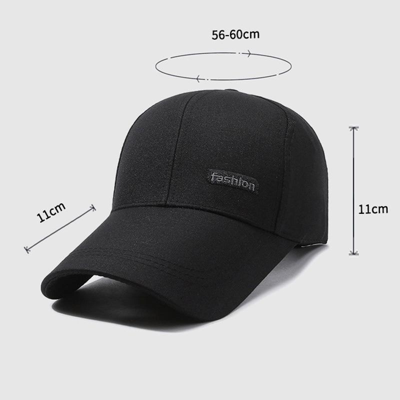 Baseball Cap Men's Sun Hat Sunshade Fishing Middle-aged And Elderly Long Brim Cap Outdoor Baseball Cap