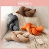 Modern Minimalist Dutch Velvet Throw Pillow With Knotted Design For Living Room Decor