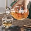 Japanese Glass Bar Sets Sake Pot Sake Set Wine Dispenser Chinese Baijiu Soju Shot Whisky Glass Flask Barware Gift Wine Decanter
