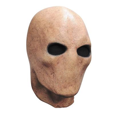 Maska Slendermana Cospaly Strašidelný horor Muž bez tváře Cizí lebka Latexová helma Kostýmy na Halloweenský karnevalový večírek