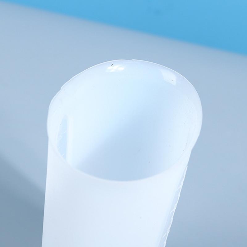 250ML Resin Cup DIY Crafts Jewelry Silicone Measuring Cup Reusable Mixing Cup with Precise Scale Non-Stick Silicone Cup