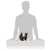 Wise Fox Statues for Home Decor | Resin Figurine - (Set of 2),