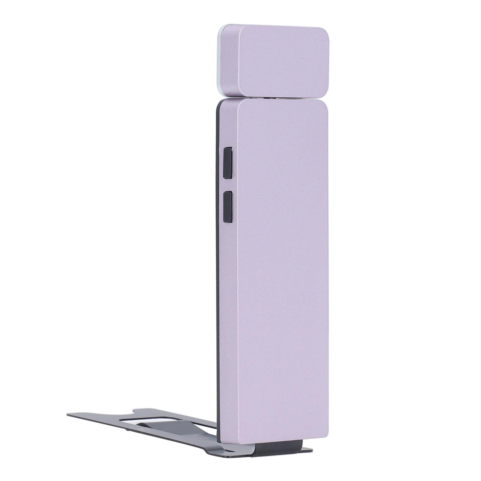 

Светодиодная клипса для книг, 3 цветовых температуры, 4 уровня яркости, портативная перезаряжаемая подсветка для книг