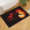 Basketball Sport Design Home Carpet Soft Plush Non-slip Bottom Bedroom Bedside Mat Bohemian Boho Style Housewarming Gift Idea