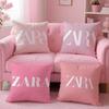 Z-ZARA Trendy Brand Pillow Case Pattern Printed Pillowcase for Living Room Sofa Cushion Cover & Bedroom Decor