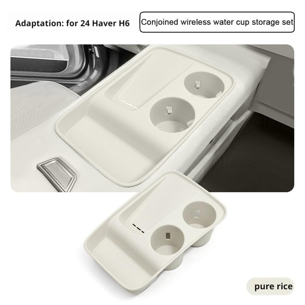 For Haval H6 4rd 2024 2025 Car Central Console Armrest Storage Box Container Organizer Holder Tray Interior Decoration 2025 New