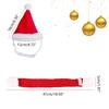 Verkleiden Sie Ihr Haustier mit dem Weihnachts-Nikolausmützen- und Schal-Set Cosplay-Accessoires Warme Kopfbedeckung Katzen-Rollenspiel-Zubehör