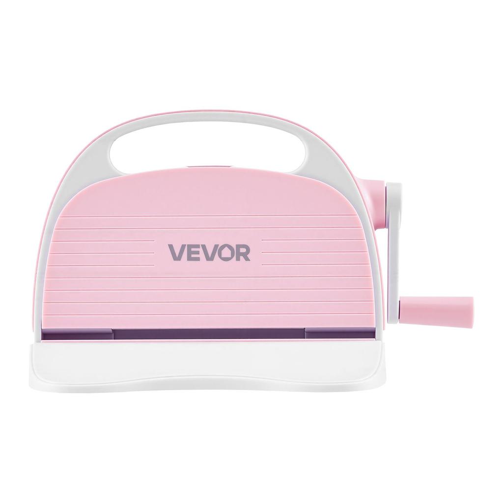 VEVOR Manual Die Cutting and Embossing Machine, 76mm Opening, Portable Die Cut Machine with Cutting Plates, Ergonomic Handle, Easy To Store