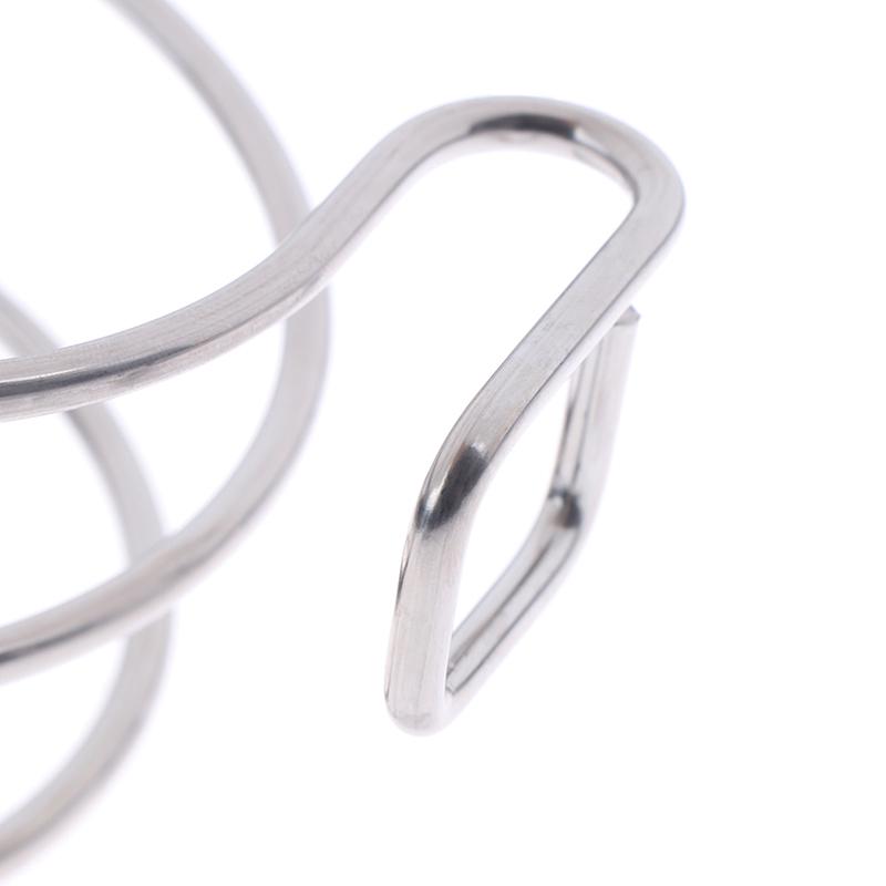 Adhesive Wall Mount Hair Dryer Holder Rack Blower Organizer Shelf Spiral Stand