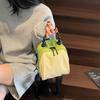 Korean Version of Simple Small Fresh Nylon Candy Color Women's Small Square Bag New Commuter Women's Shoulder Messenger Bag