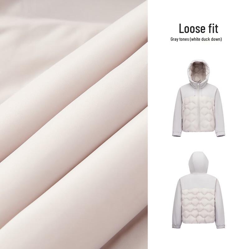 Semir Damen Leichte 90% Daunen Kapuzen Steppjacke