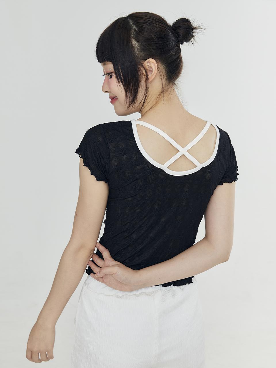Adore Bell Flower Color Block X-T - Black Free