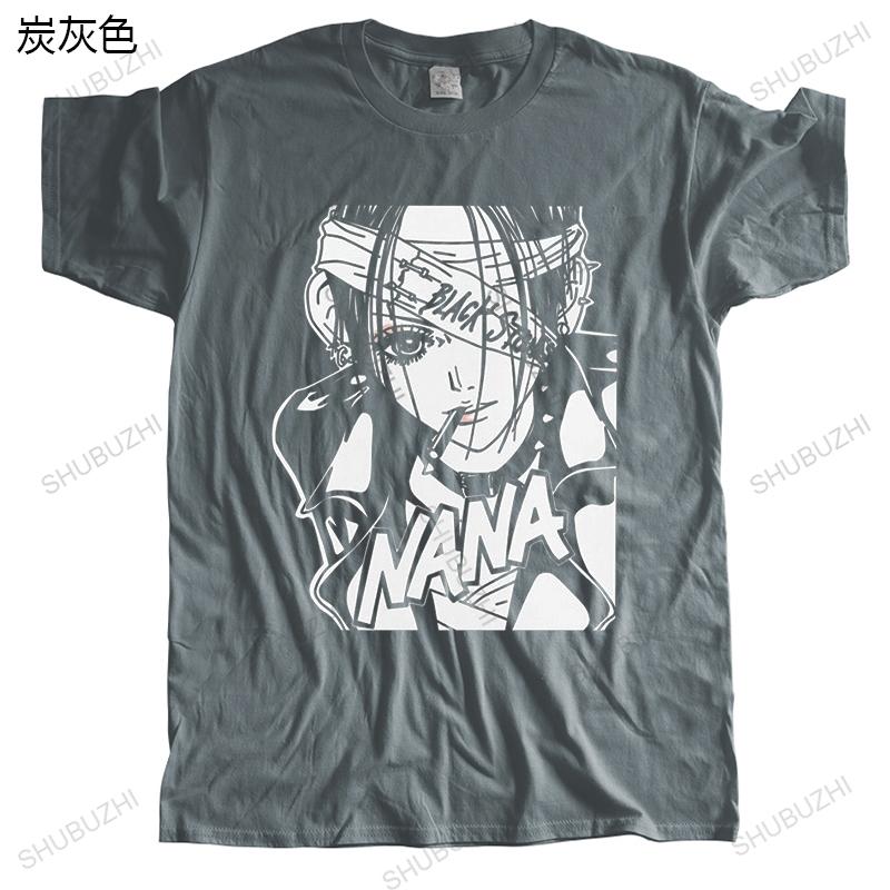 Fashion Unisex T Shirts Unisexga Nana Osaki Short Sleeves Cotton Tshirt Oneck Streetwear Tshirt Japanese Anime Harajuku Tee Tops