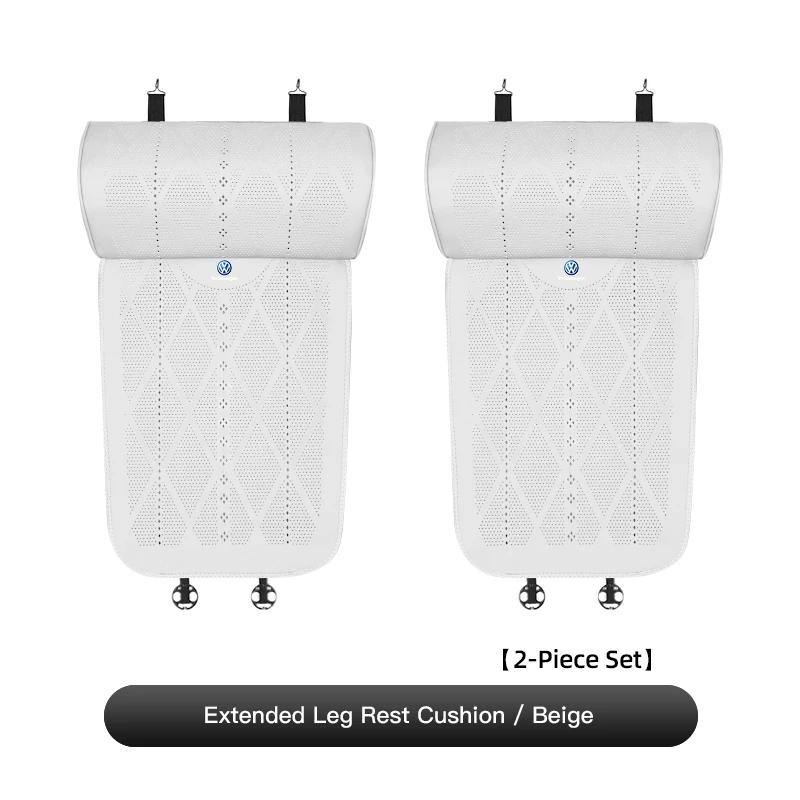 Golf 3 4 MK3 MK4 2026 Hot For VW VOLKSWAGEN Car Seat Leg Support Cushion Breathable Non-Slip Mat Cover For VW GTI Tiguan Passat