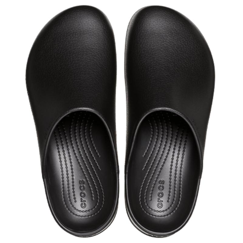 Crocs Chestnut EVA Toe Slippers Unisex Black