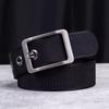 Men'S Belt Autumn Blue Canvas Casual Nylon Pin Buckle Belt Belt