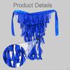 Comfortable And Elegant Hip Scarf for Belly Dancing Latin Dance.