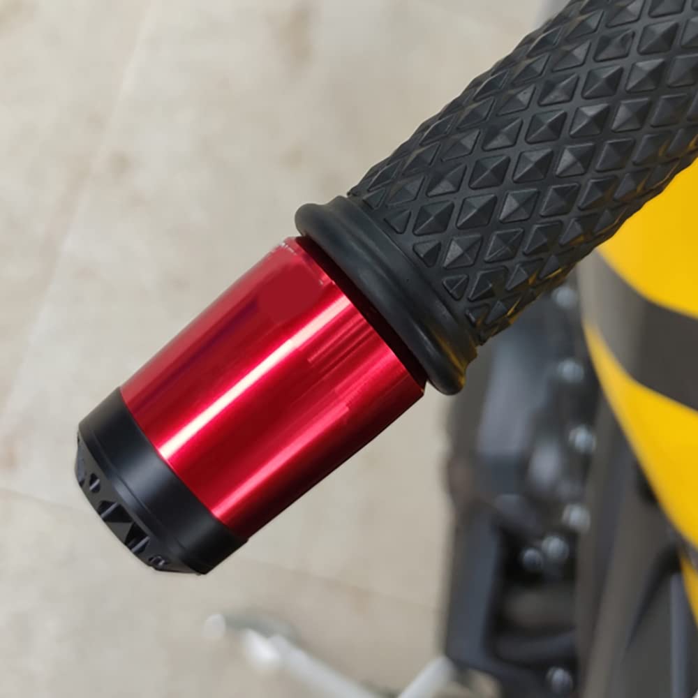 LEDISHUN Handlebar End for Kawasaki (M8) Ninja ZX-25R/SE ZX-4RR ZX-4R Eliminator/SE(24) Ninja 400 NINJA250