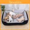 Comfortable Large Pet Dog Cat Bed With High-grade Plush Materials And Soft Mat