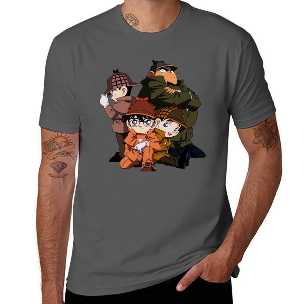 Detective Conan Kids Tshirt T Shirts With Prints Unisex T Shirts High Quality Luxury Brand Tshirt