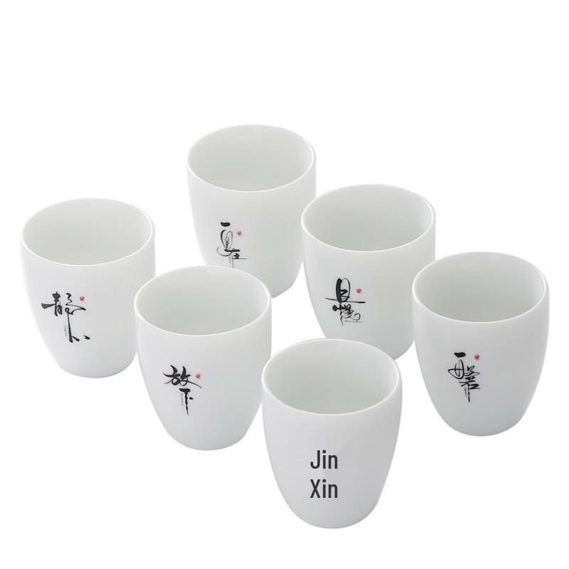 Dehua White Porcelain Teacup Set