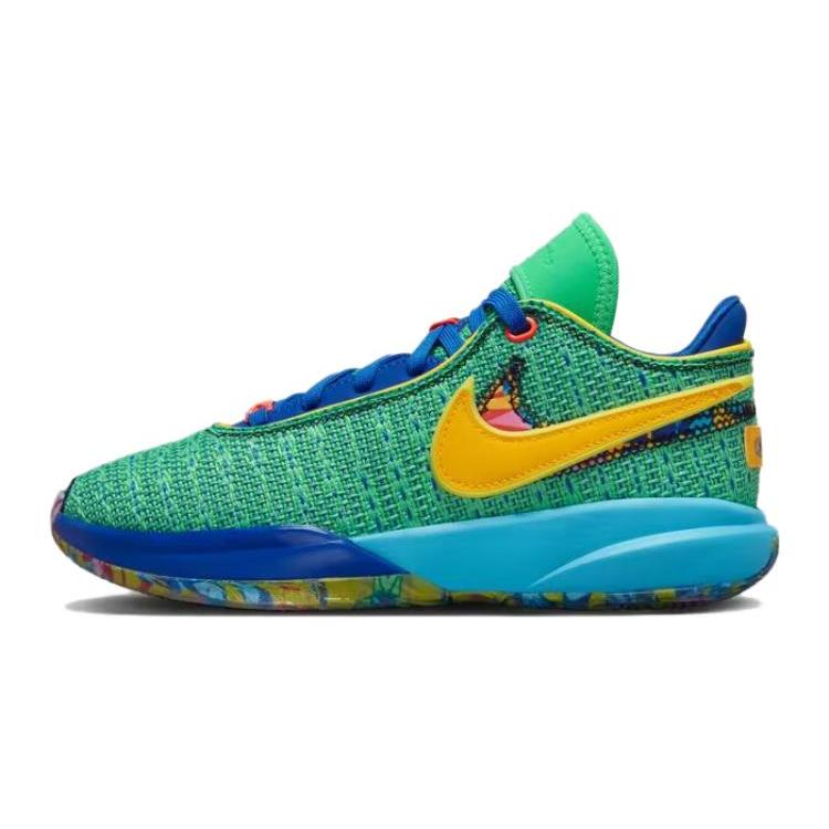 Nuovo Nike LeBron 20 SE Kaleidoscope GS DV3021-300