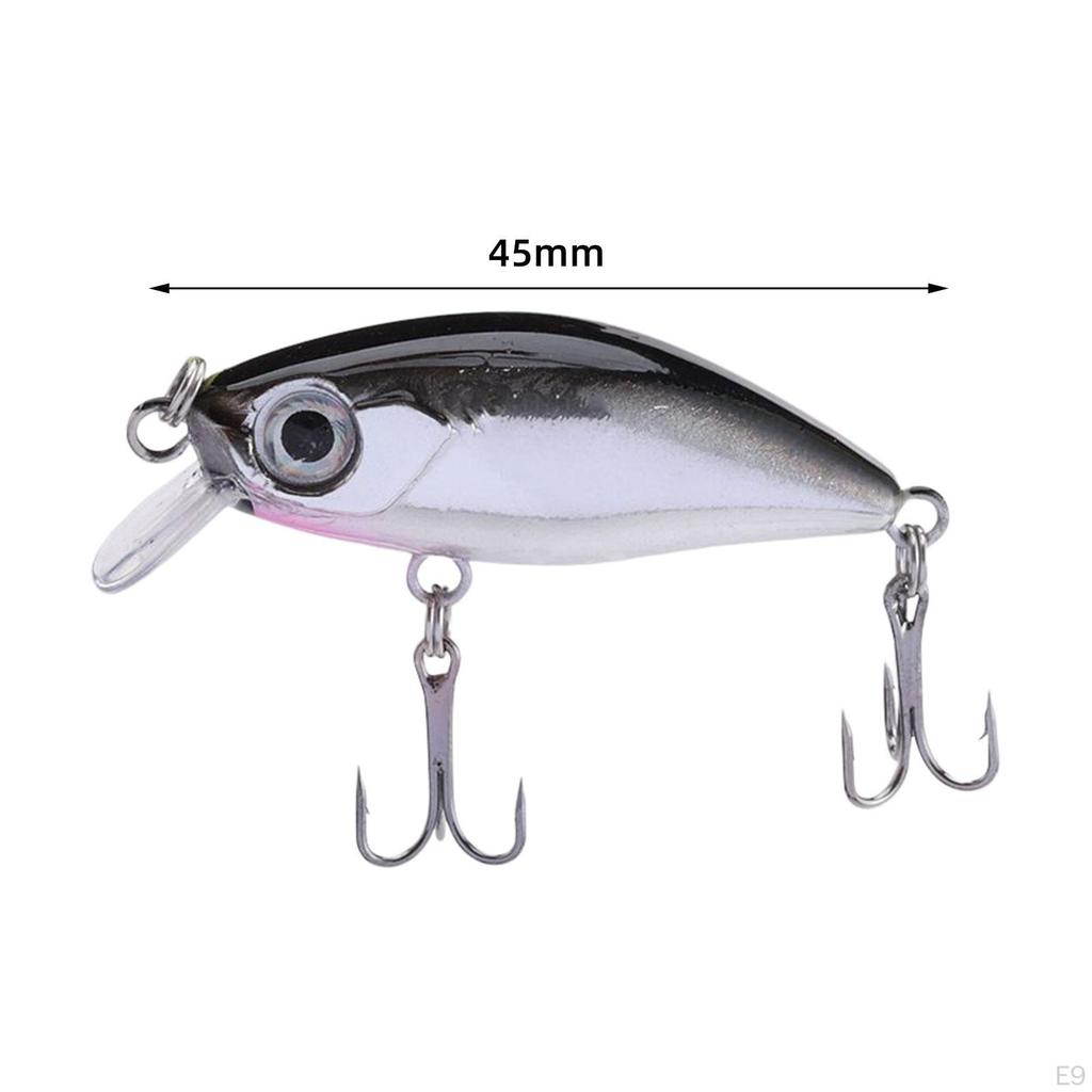 Fishing Lure Hard Bait Submerged Minnow Crankbait Swimbaits Artificial for Freshwater